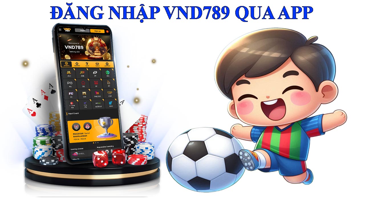 Đăng nhập VND789 qua app
