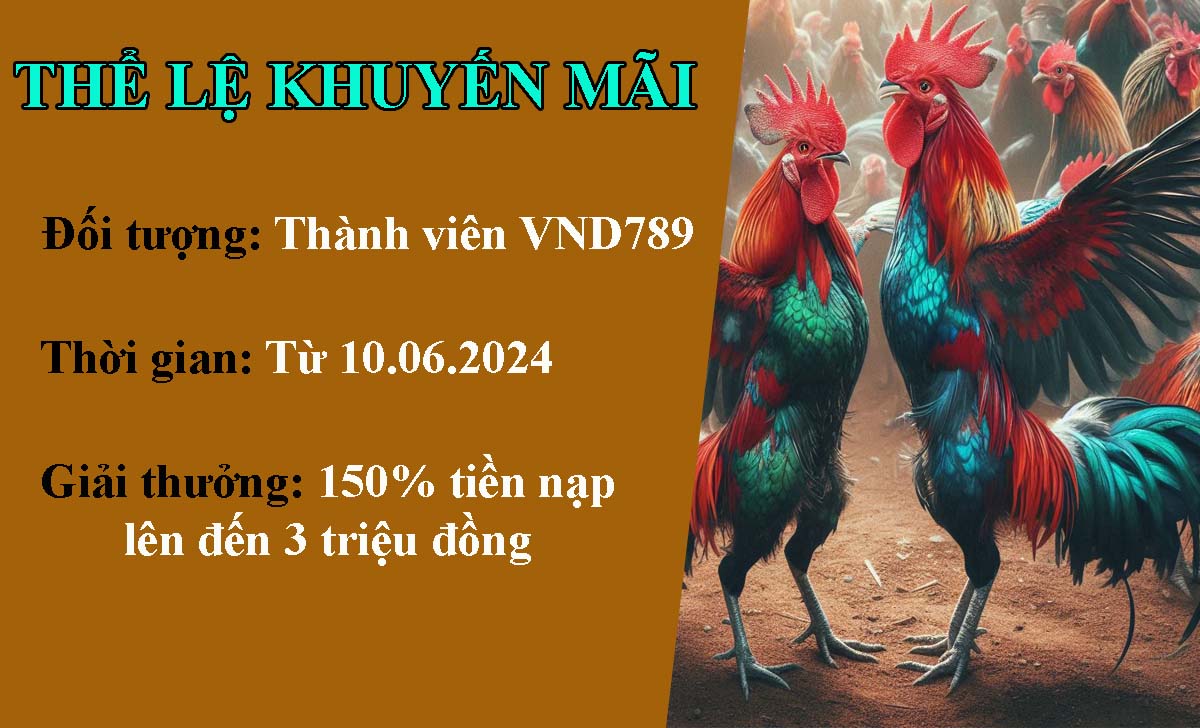 Thể lệ khuyến mãi chào mừng Đá gà